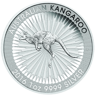 Kangaroo Silbermünze 1 Unze