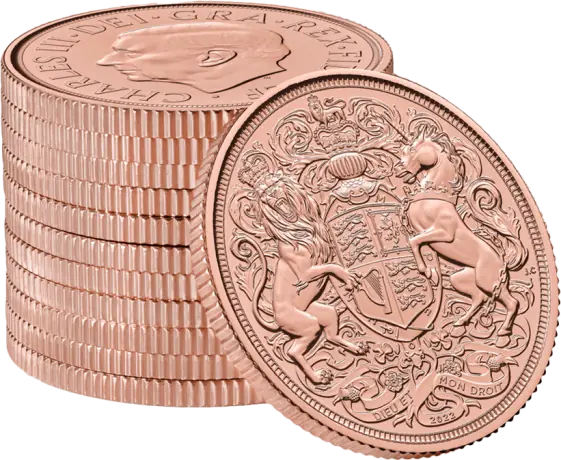 1/4 Unze Goldmünze Sovereign Gedenkmünze Charles III. Goldmünze | 2022