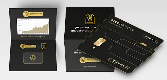 Löwen-Geschenkkarte
