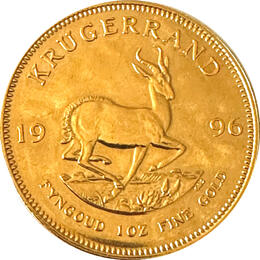 Krügerrand Goldmünze 1 Unze Jahrgang 1996