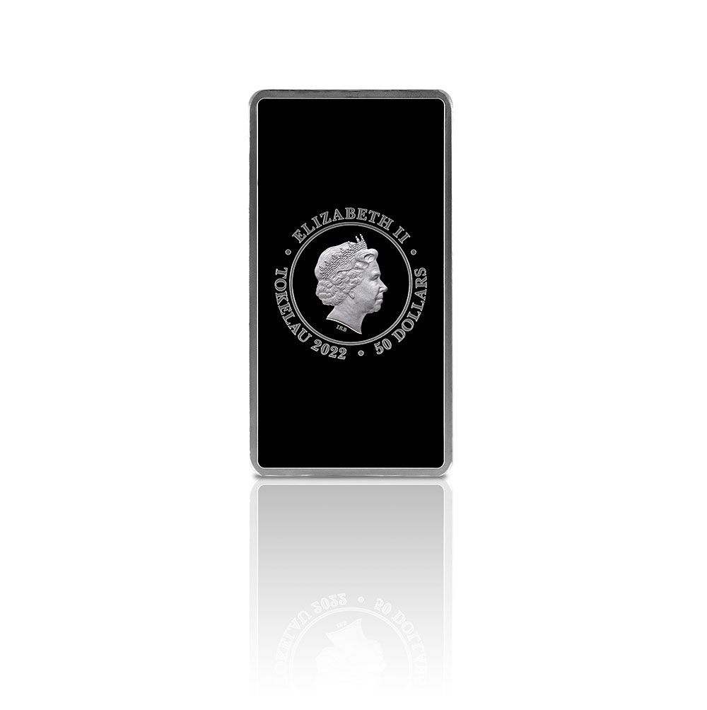 1 kg Silber Göttin Europa Münzbarren 2022 Tokelau