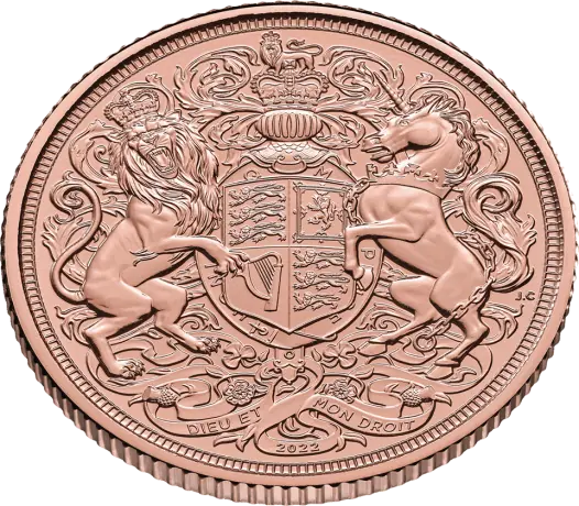 1/4 Unze Goldmünze Sovereign Gedenkmünze Charles III. Goldmünze | 2022