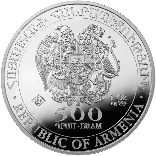 1 kg Silbermünze – Noah’s Ark – Umlaufware