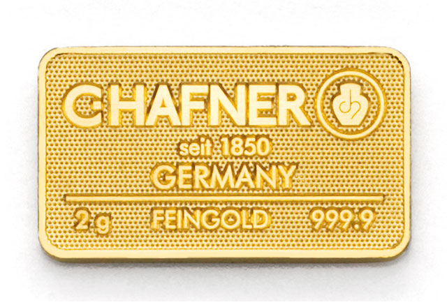 2g Goldbarren C.Hafner 2g Goldbarren C.Hafner