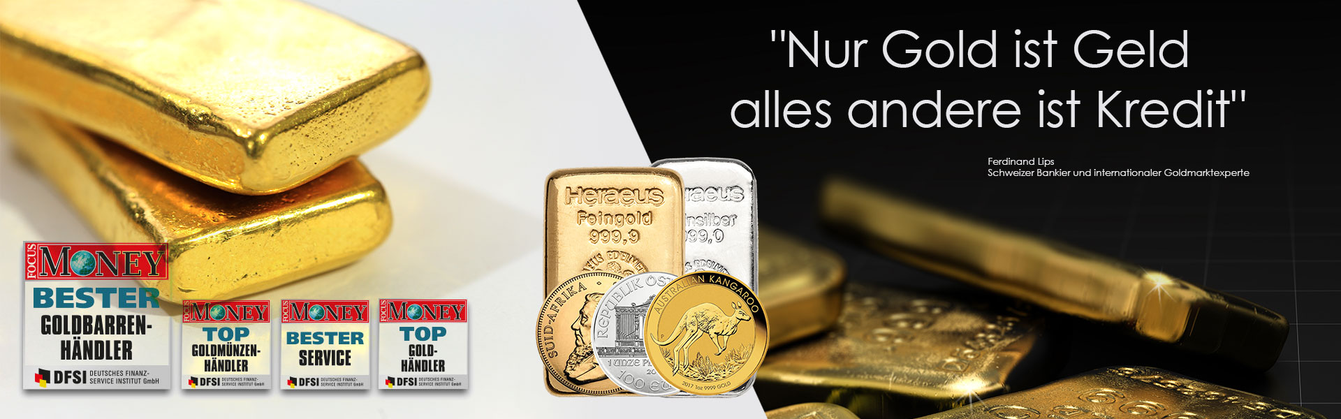 Gold ist Geld alles andere ist Kredit Nur Gold ist Geld alles andere ist Kredit