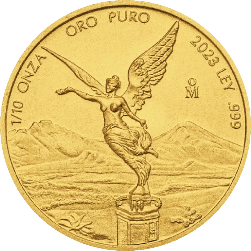1/10 Unze Gold Mexiko Libertad 2023 (Auflage: 1.750)
