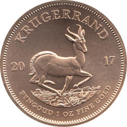 Krügerrand Goldmünze 1 Unze Jahrgang 2017