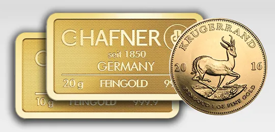 Gold Investoren-Set
