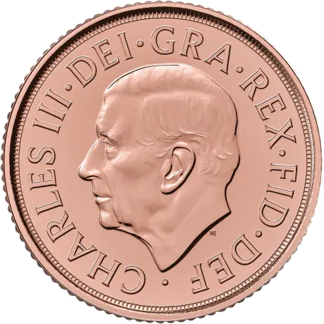 1/4 Unze Goldmünze Sovereign Gedenkmünze Charles III. Goldmünze | 2022