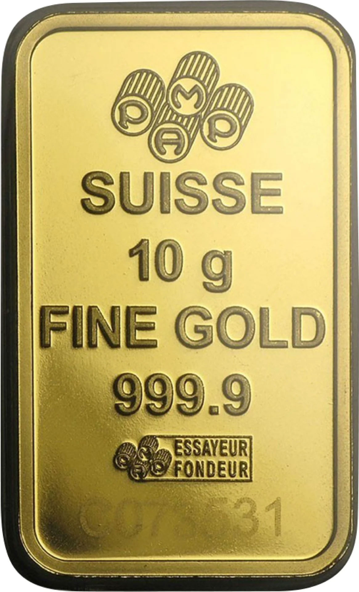 10g Goldbarren PAMP Suisse