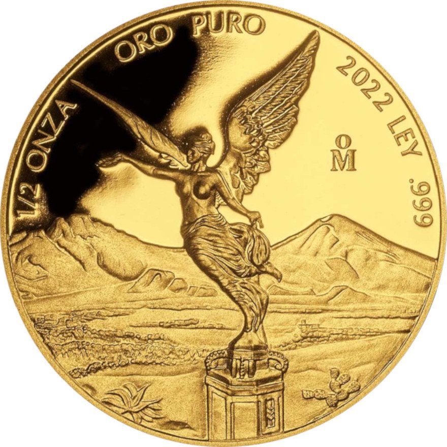 1/2 oz Goldmünze – Libertad 2022 – Umlaufware
