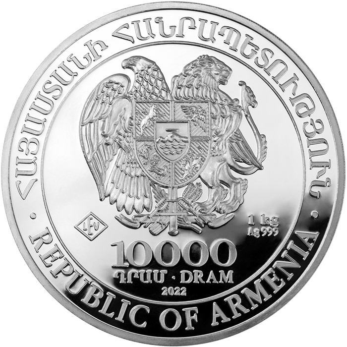 Arche Noah 2022 Silbermünze 1 KG Arche Noah 2022 Silbermünze 1 KG